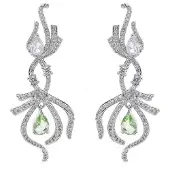 Avant Garde Boucles d'oreilles 'Ninata' argent