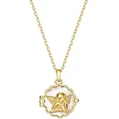 Hey Happiness Chaîne 'Seraphina Locket' or