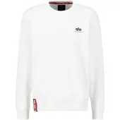 Alpha industries Sweat-shirt 'Basic Small Logo' blanc