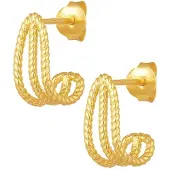 Cala Rose Boucles d'oreilles 'NIKA' or