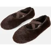 L37 HANDMADE SHOES Chaussure basse 'BLACK LOTUS' marron