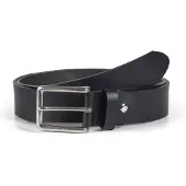Howard London Ceinture 'Leather Belt Roger Black' noir