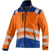 Kübler veste de sécurité unisexe REFLECTIQ orange, bleu corail taille 2XL (XXL)