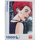 Dino Bikes POP ART - SECRET WOMAN 1000 Puzzle NOUVEAU
