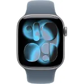 Apple Bracelet Sport pour Watch | 38/40/41/42 mm - Taille S/M - Anchor Blue