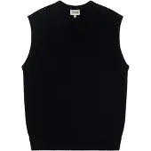 GOBI Cashmere Gilet 'Men's Essential V-Neck Cashmere Vest' noir