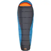 Nils Camp Sac de couchage de camping NC2012 bleu marine et orange Nils