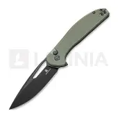 Bestechman Couteau pliant Whalefin - PVD - G10, vert