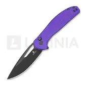 Bestechman Couteau pliant Whalefin - PVD - G10, pourpre
