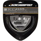 Jagwire Kit Câble Et Gaine De Dérailleur étanche Double Plateau - Durabilité Renforcée -