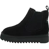 Tamaris Damen Chelsea Boots gefüttert Schwarz