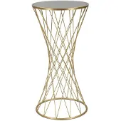 Mauro Ferretti tour table d'appoint nouveau Ø 40x80 or