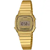 Casio La670-wega Vintage Mini Watch Doré
