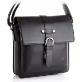 Betlewski TBG-YM-101 NOIR HOMMES Messenger Bag OXFORD