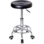 Lean Toys Tabouret de coiffure Monza Cosmetic Noir