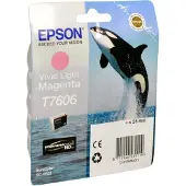 Epson T7606 (C13T76064010) Cartouche d'encre magenta clair vif