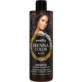Venita Shampoing colorant au henné pour cheveux foncés et noirs - Noir 300 ml