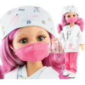 Paola Reina Poupée de mode Vétérinaire Esme 32cm Jouet Poupée