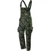 GRUPA TOPEX Salopette de travail camouflage, taille S