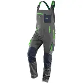 GRUPA TOPEX Salopette de travail PREMIUM, 100 % coton ripstop, taille S