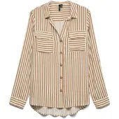 Vero Moda Chemisier '10275283' blanc cassé