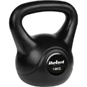 Rebel Kettlebell de 14 kg avec boule lestée pour les exercices abdominaux.