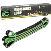 HMS GU06 VERT-NOIR 17 x 5 x 2250 MM EXERCICE BAND