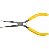 GRUPA TOPEX Pince à bec long de précision, droite, étroite, 150 mm