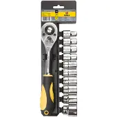GRUPA TOPEX Clés à douille 1/2", jeu de 11