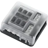 Cabletech Boîte à fusibles de voiture LED FB-6