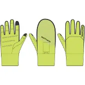 Nathan Hypernight Convertible 2 Mittens Jaune XS