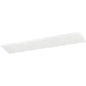 Eglo , plafonnier LED Bottazzo, lampe de plafond avec interrupteur à bascule, panneau lumineux, éclairage arrière, lampe de bureau en métal et en plastique, 100x25 cm