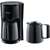 Severin 9307-000 KA 9307 Machine à café noire, 8 tasses