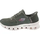 SKECHERS Baskets basses olive