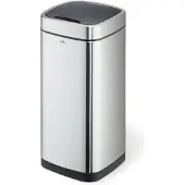 Durable Poubelle automatique NO TOUCH 35L, Argent, 342323