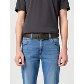 Wrangler Basic Metal Loop Belt Marron 95 cm Homme