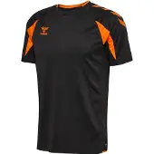 Hummel T-Shirt fonctionnel orange / noir