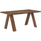 Selsey Scusly – Table à manger 160 x 90 cm, aspect noyer
