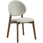 Selsey Stenne – Chaise en bois marron / beige