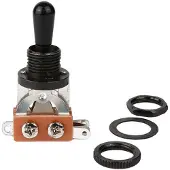 Boston SW-23-BB s?lecteur de micro 3 positions ouvert, noir