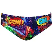 Turbo Comic Swimming Brief Multicolore 2XL Homme