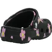 Crocs Classic Clog Flower Bébé - Noir, Noir