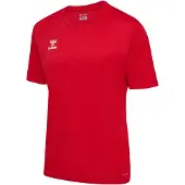 Hummel T-Shirt fonctionnel 'Essential' rouge / blanc
