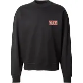 HUGO Sweat-shirt 'Durec' menthe / rouge rouille / noir / blanc cassé