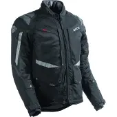 Dane Drakar, veste textile imperméable pour moto, noire, taille 58