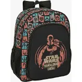 Star Wars Sac à dos Mandalorian & Grogu, 15 litres, noir, pour enfants, couleur noire, taille unique