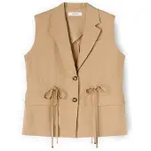 Motivi Gilet de costume beige