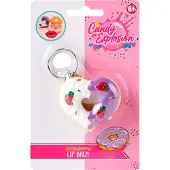 Canenco Filles, Porte-clés, Create It! Schlüsselanhänger mit Lippenbalsam „Candy Explosion Donut“, Multicolore, Pink