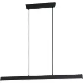 Eglo Connect LED Suspension Simolaris-Z noir 122 x 5,5 cm dimmable