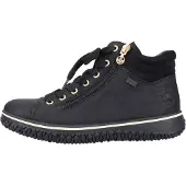 Rieker Bottines à lacets 'Z4263' or / noir